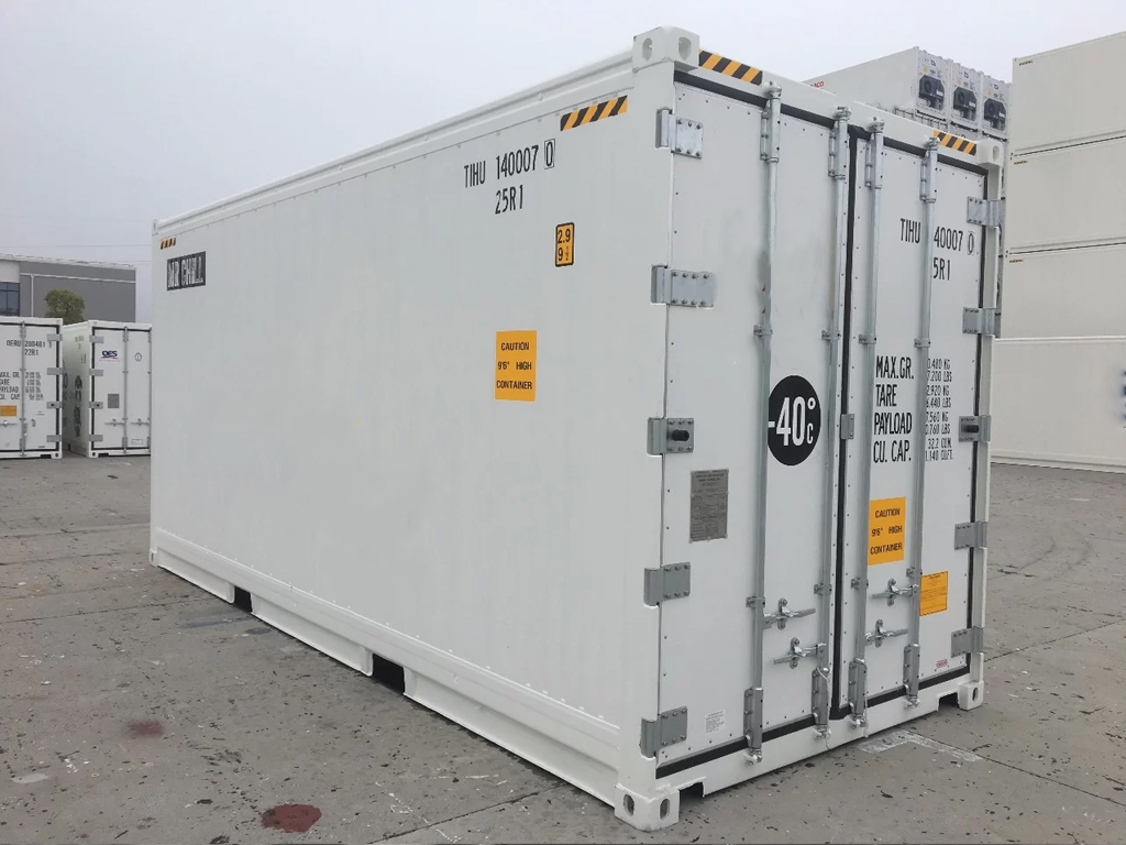 container freezer 20ft used reefer container