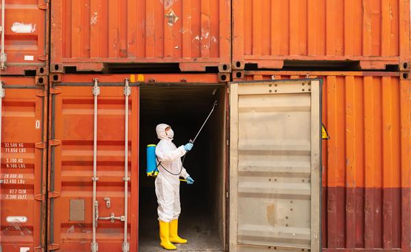 Maintaining Shipping Containers - Protect against pest