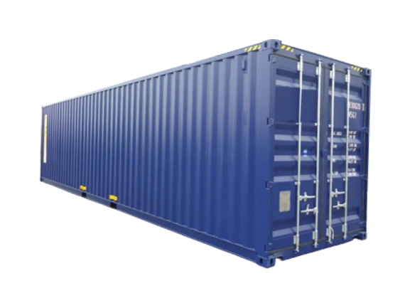 40' new high cube shipping container